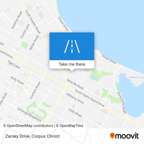 Mapa de Zarsky Drive