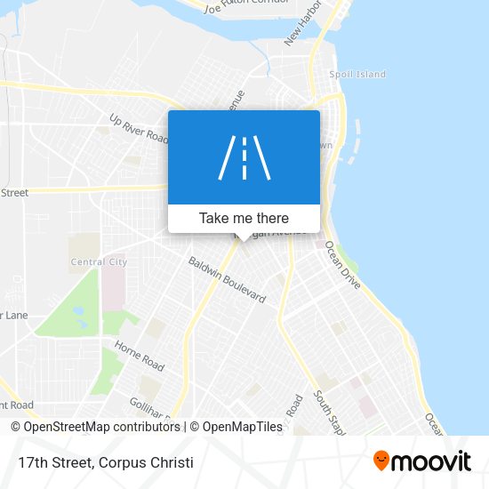 Mapa de 17th Street