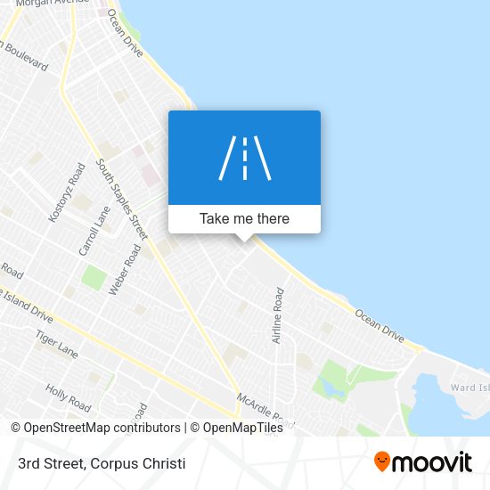 Mapa de 3rd Street