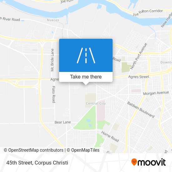 Mapa de 45th Street