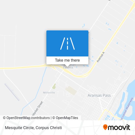 Mesquite Circle map