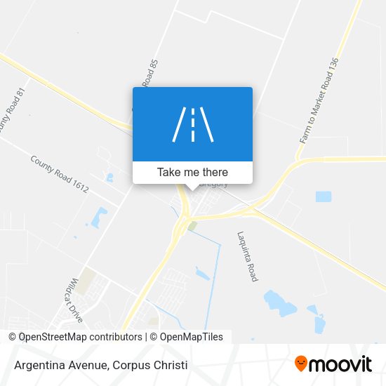 Argentina Avenue map