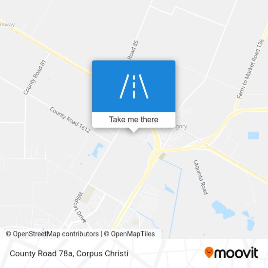 County Road 78a map