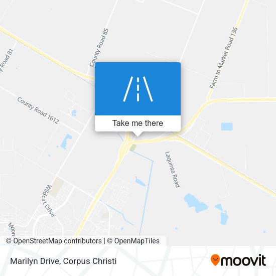 Marilyn Drive map