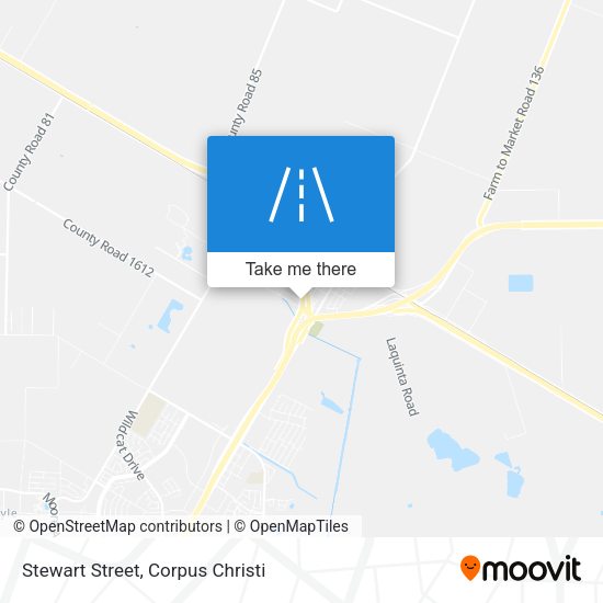 Mapa de Stewart Street