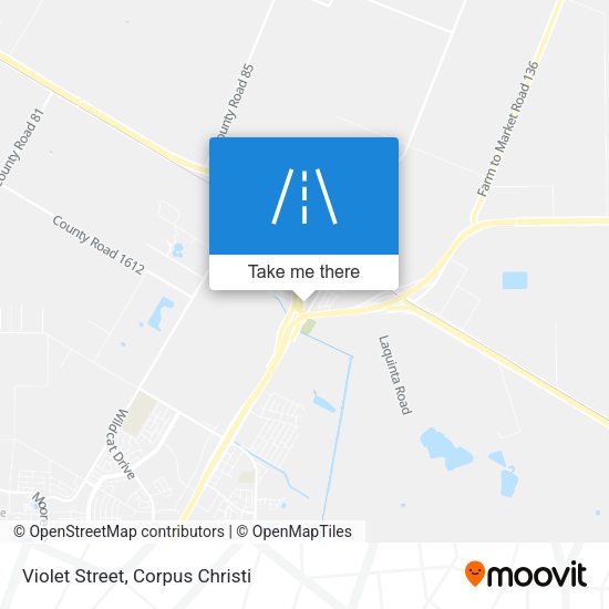 Violet Street map