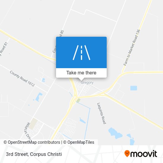 Mapa de 3rd Street