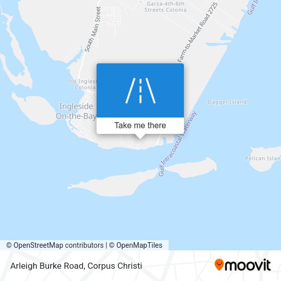 Arleigh Burke Road map