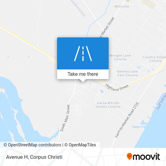 Avenue H map