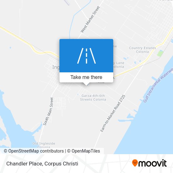 Chandler Place map