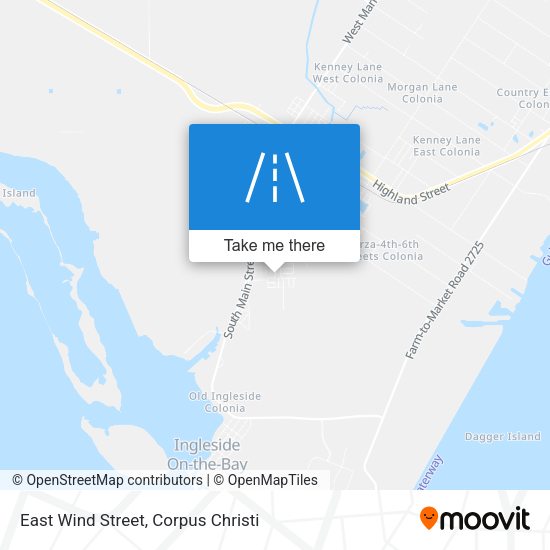 East Wind Street map