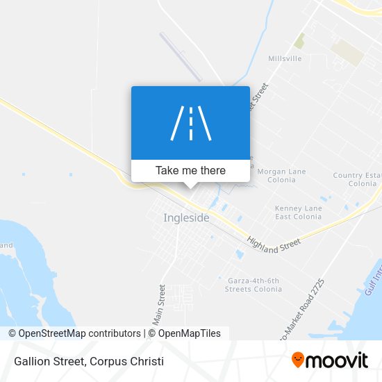 Mapa de Gallion Street