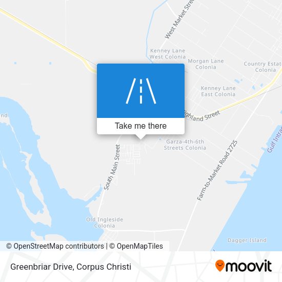 Mapa de Greenbriar Drive
