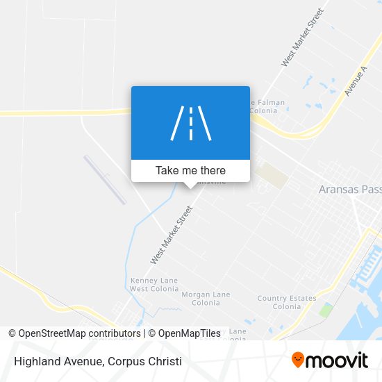 Highland Avenue map