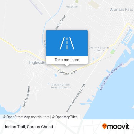 Indian Trail map