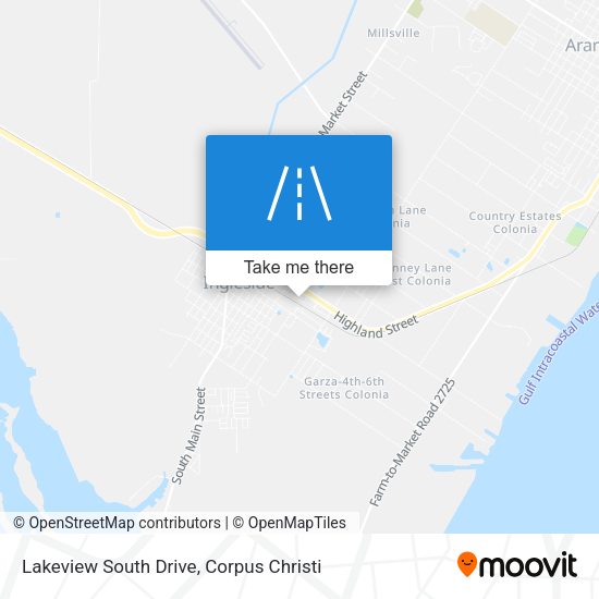 Mapa de Lakeview South Drive