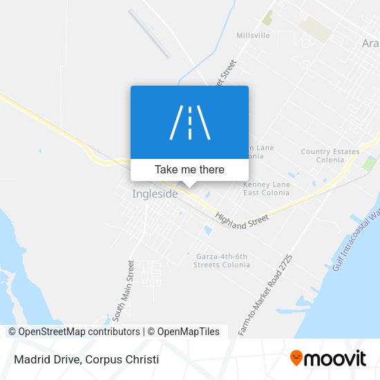 Mapa de Madrid Drive