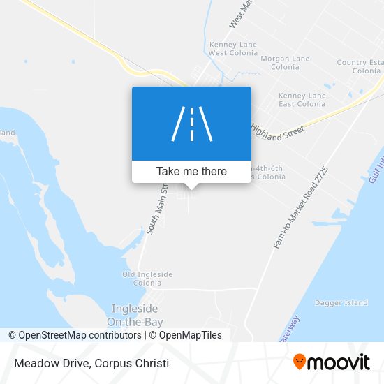Meadow Drive map
