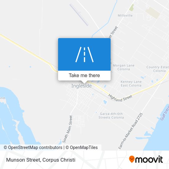Mapa de Munson Street