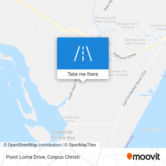 Point Loma Drive map