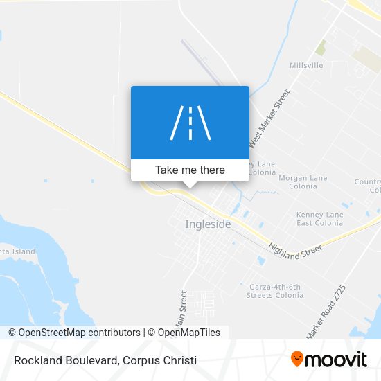 Mapa de Rockland Boulevard