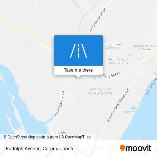 Rudolph Avenue map