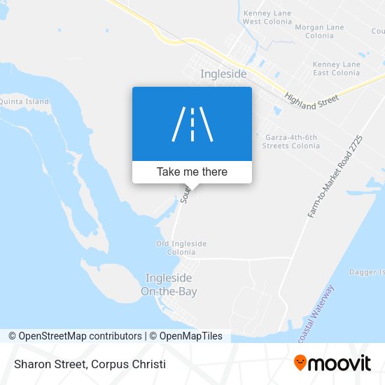 Sharon Street map