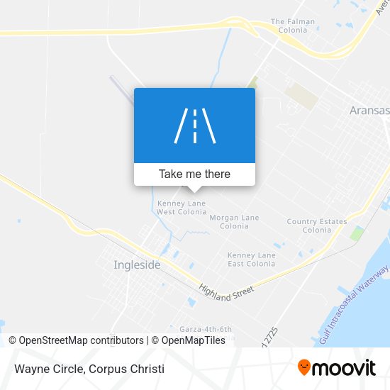 Mapa de Wayne Circle