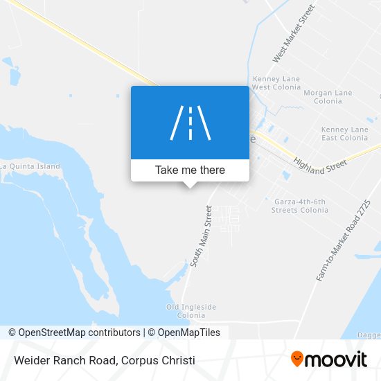 Weider Ranch Road map