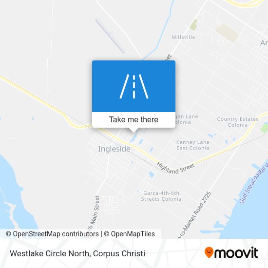 Mapa de Westlake Circle North