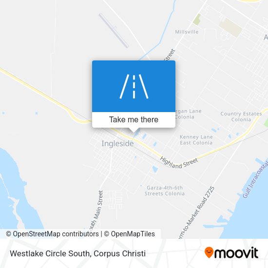 Westlake Circle South map
