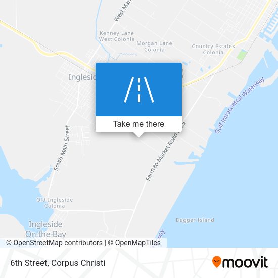 Mapa de 6th Street