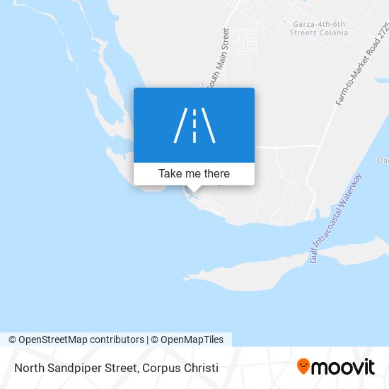 North Sandpiper Street map