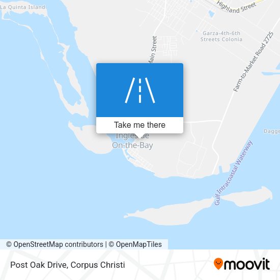 Mapa de Post Oak Drive
