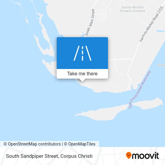 South Sandpiper Street map