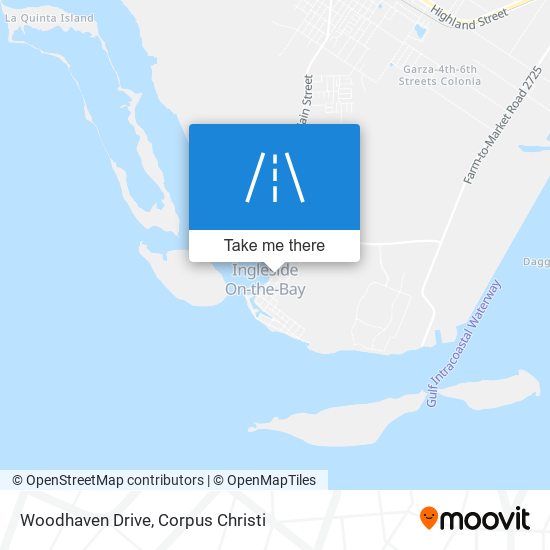 Woodhaven Drive map