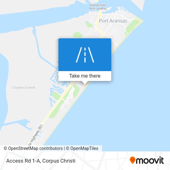 Access Rd 1-A map