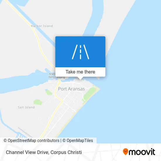Channel View Drive map