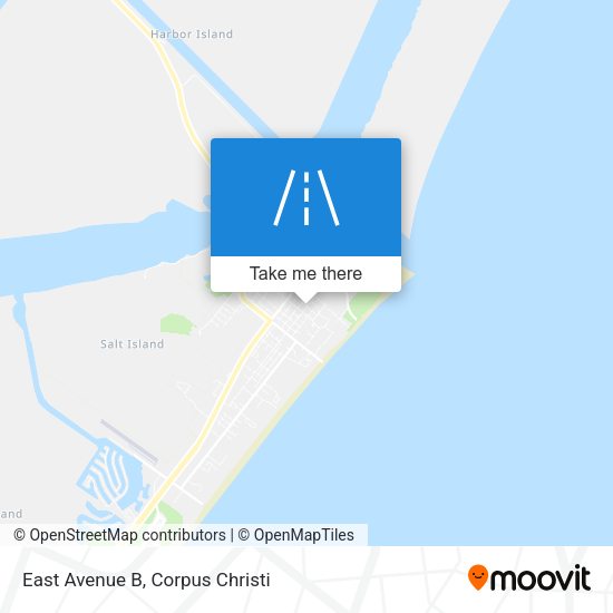 East Avenue B map