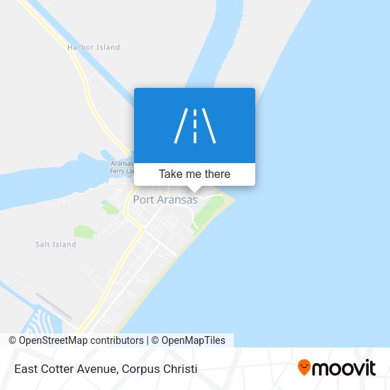 East Cotter Avenue map