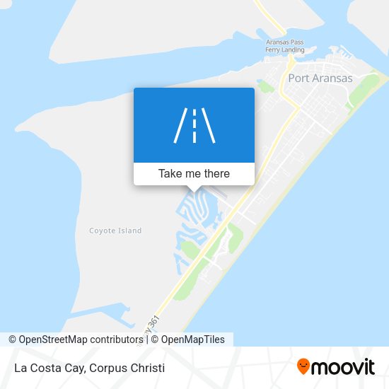 Mapa de La Costa Cay