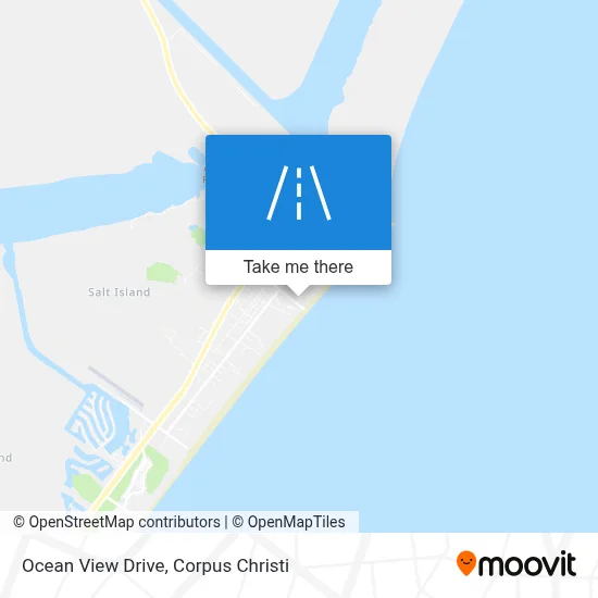 Ocean View Drive map
