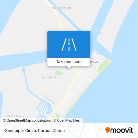 Sandpiper Circle map