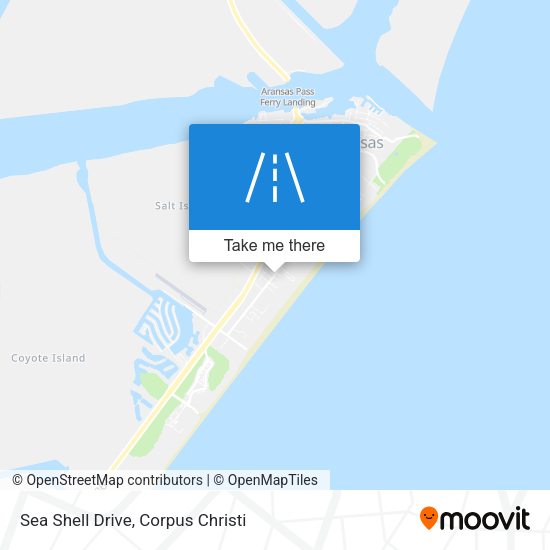 Sea Shell Drive map
