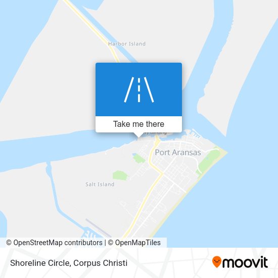 Shoreline Circle map