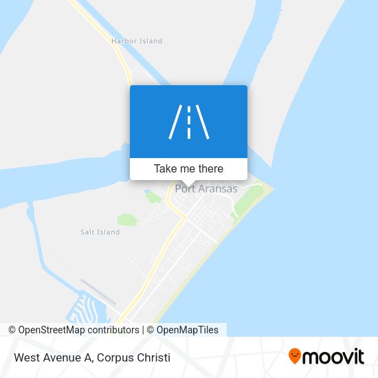 West Avenue A map