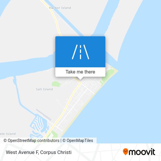 Mapa de West Avenue F