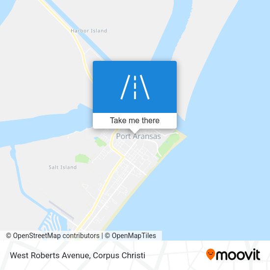 West Roberts Avenue map