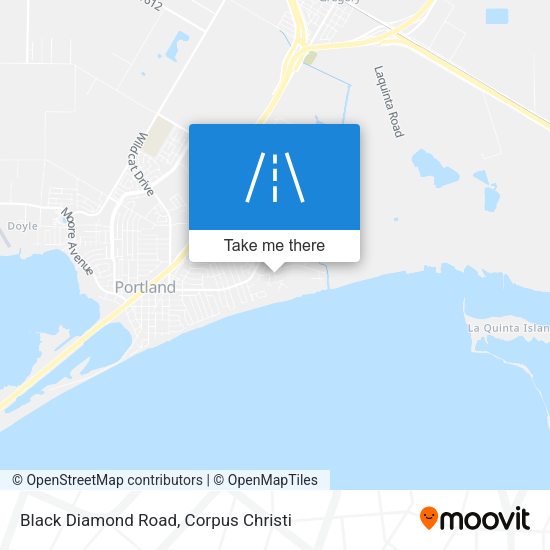 Black Diamond Road map
