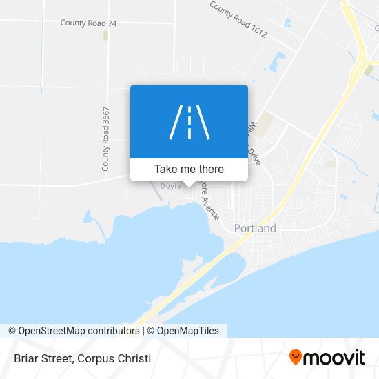 Mapa de Briar Street